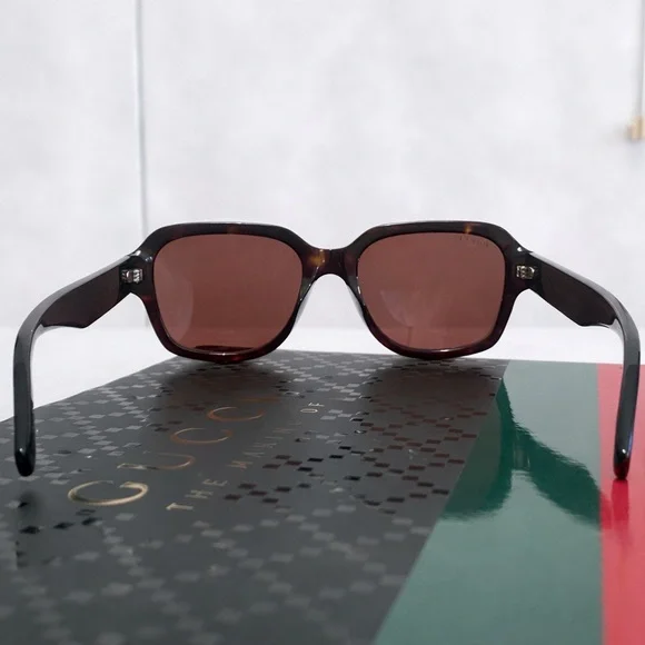 Gucci • “Havana Brown” GG1174S Sunglasses - Picture 7 of 16